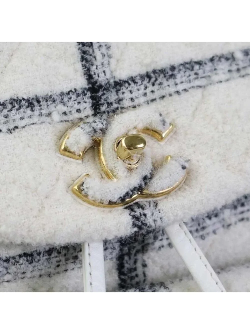 Chanel Backpack White